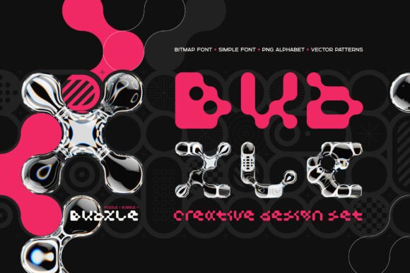 Bubzle Font for Creative Web Design