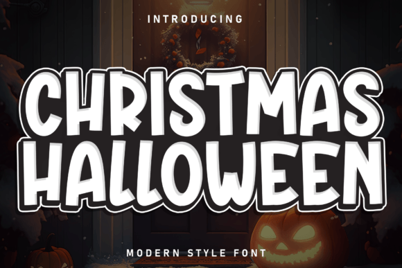 Christmas Halloween Font for Creative Campaigns