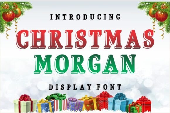 Christmas Morgan Font Review