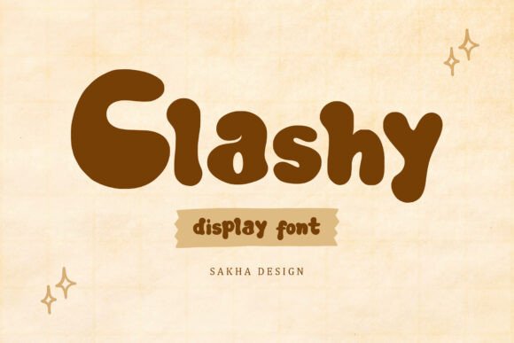 Clashy: Bold Display Font for Impactful Campaigns