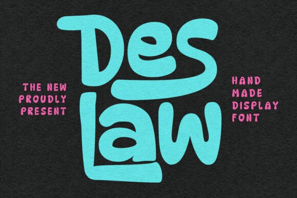 Deslaw Font for Creative Web Design