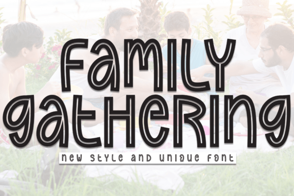 Family Gathering Font