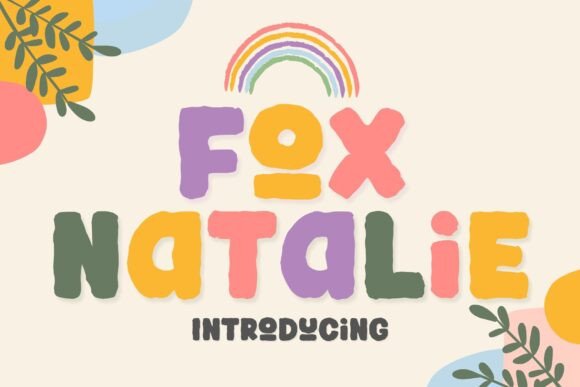 Fox Natalie: A Playful Display Font for Web Design