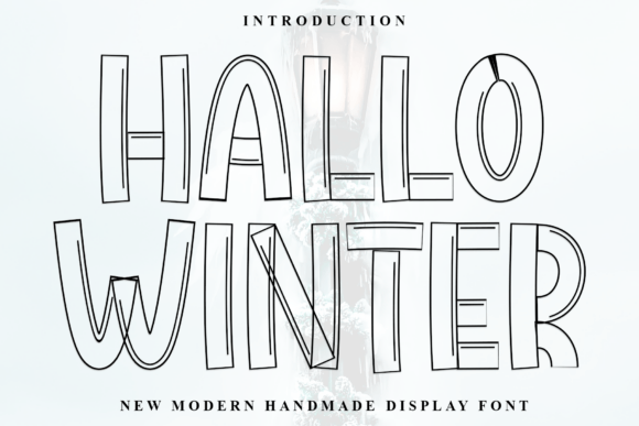 Hallo Winter Font Review