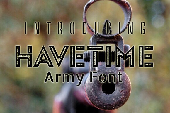 Havetime Font for Creative Projects