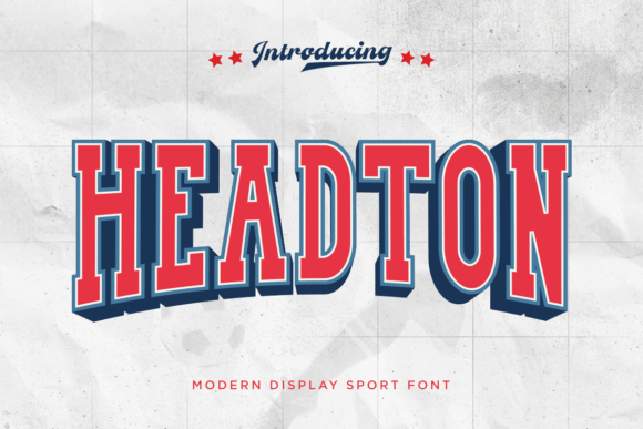 Headton Display Font Review