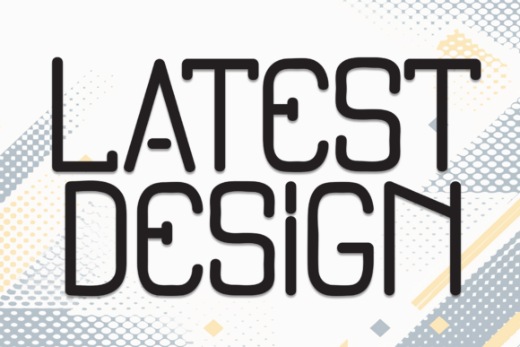Latest Design: A Bold Typeface for Modern Makers