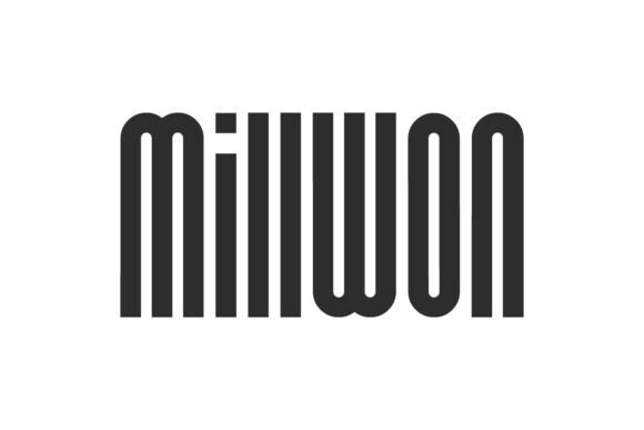 Millwon Font: A Playful Typeface for Modern Branding