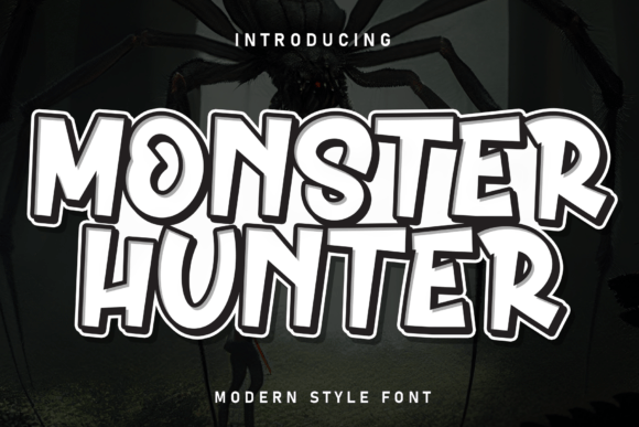 Monster Hunter: A Bold Display Font for Unique Branding
