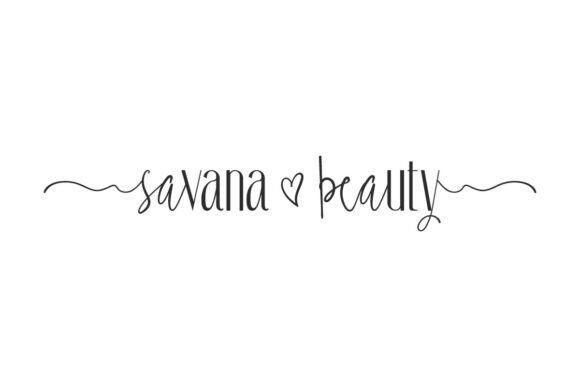 Savana Beauty: A Premium Display Font for Branding
