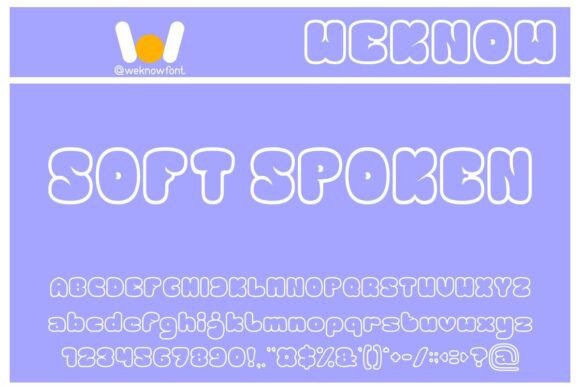 Soft Spoken Font