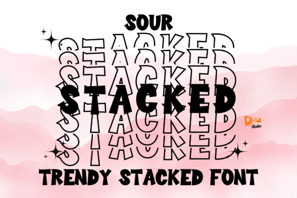 Sour Stacked Font Review
