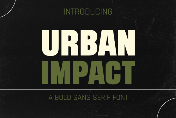 Urban Impact Font for Bold Campaigns